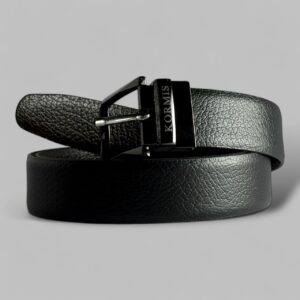 Leather  Italian Reversible Shrunken Belt for Men, Formal & Casual Belt,