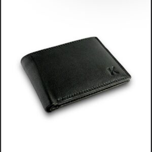 Black Leather Wallet – 100% Genuine Leather, Premium Quality, Perfect for Every Occasion.